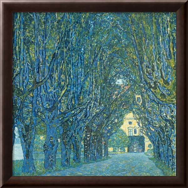 Viale Alberato - Gustav Klimt Painting